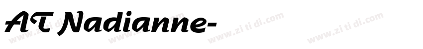 AT Nadianne字体转换